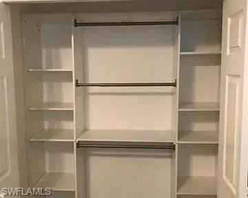 View of closet
