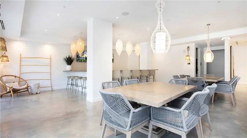 Social Community Room with Large Kithcen