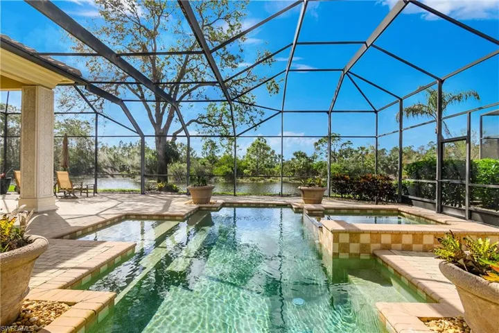 Natural gas heated pool and spa