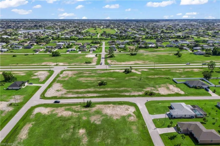 Shows nearby development and neighborhood growth, emphasizing the lot's prime location.