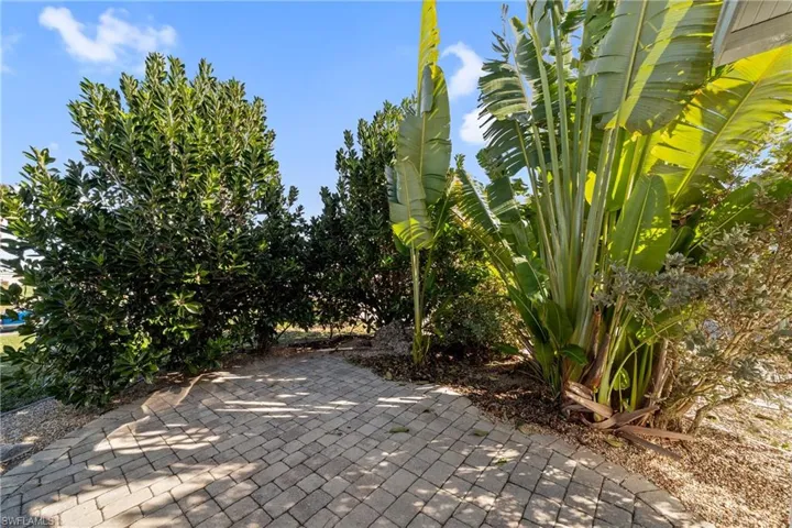 View of patio
