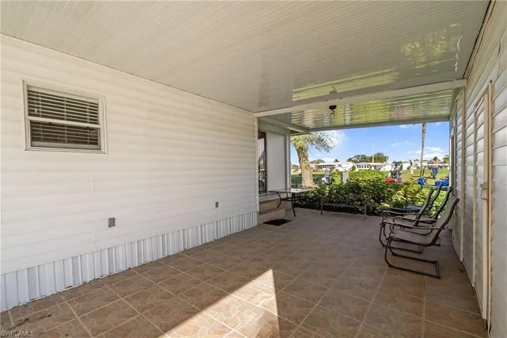 View of patio with a residential view