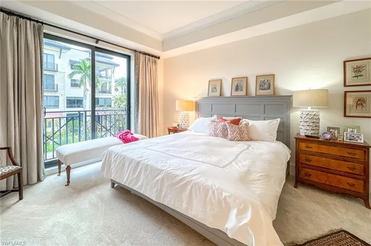 The Primary suite is large and luxurious