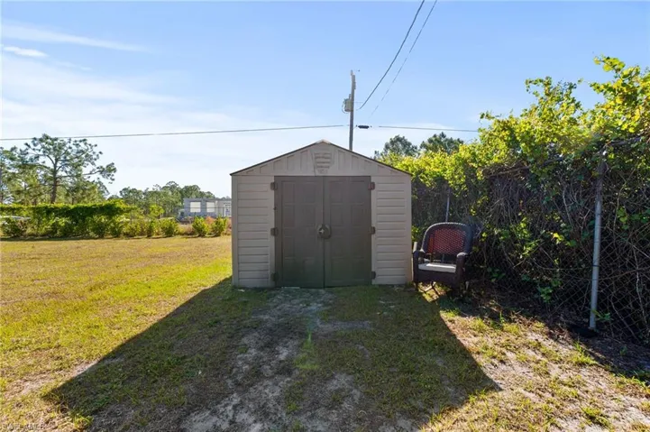 View of shed