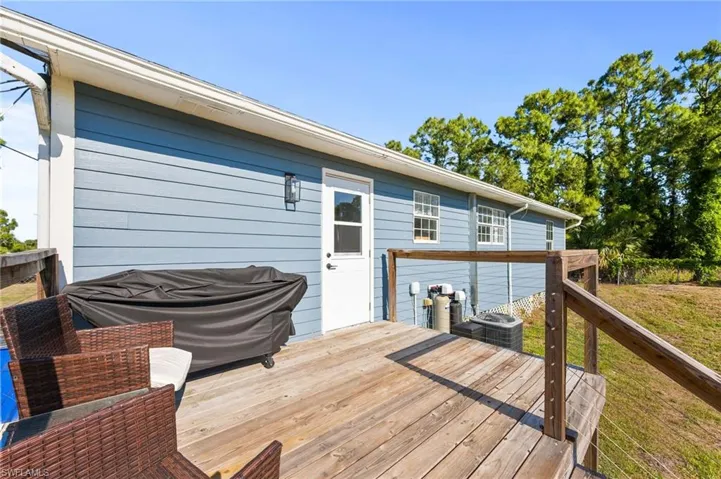 View of deck