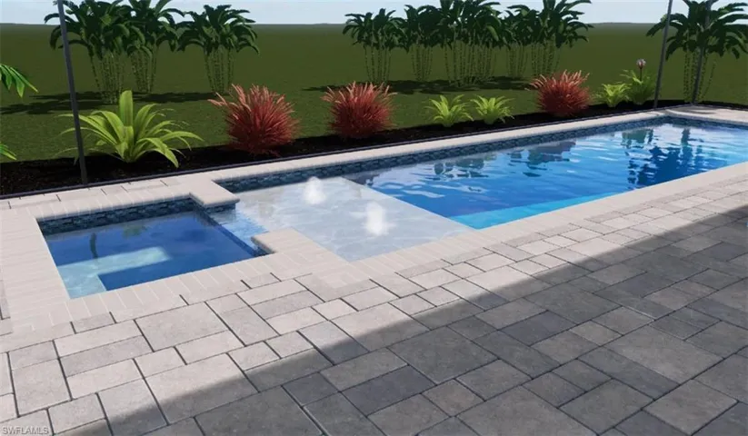 Future pool and spa virtual rendering