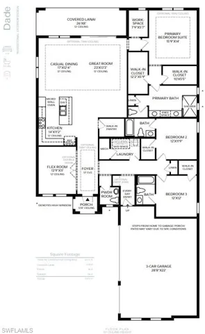 Dade Floor Plan (Virtual Rendering)