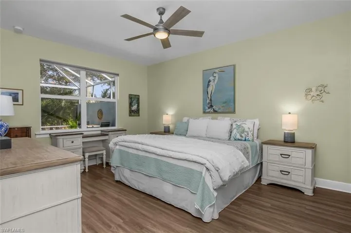 Spacious BR with LVP