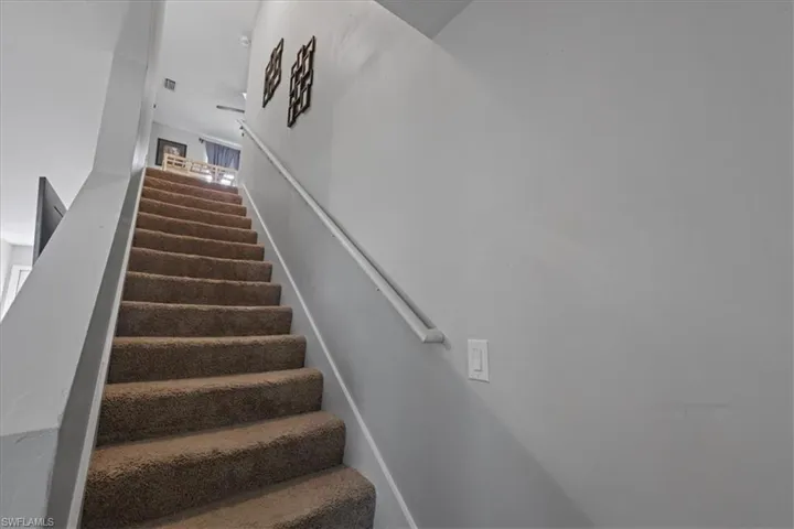 View of stairs