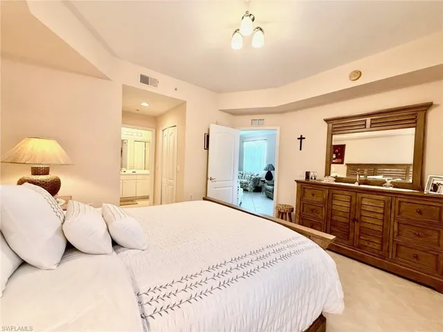 Bedroom featuring ensuite bath
