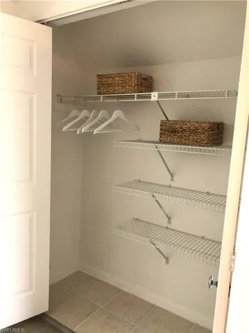 View of closet
