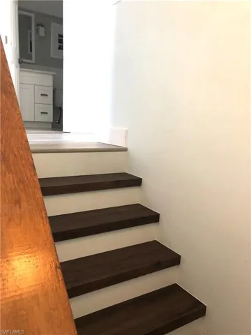 View of stairs