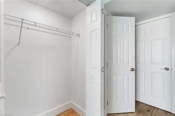 View of closet