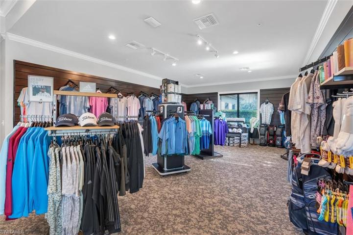 Pro Shop Interior