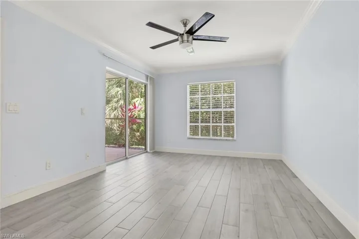Your own private access to the screened in lanai from the master suite