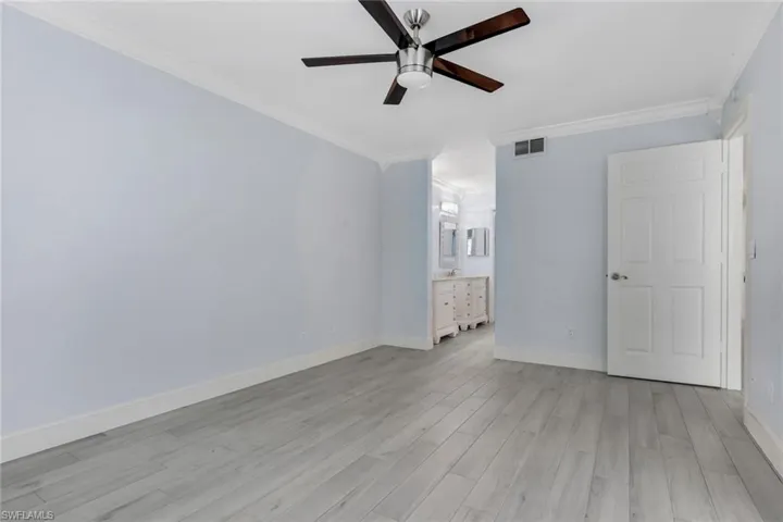 The master bedroom is substantial at 15' x 12'