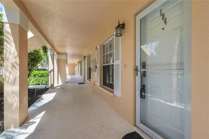This first floor condo allows for ease and convenience