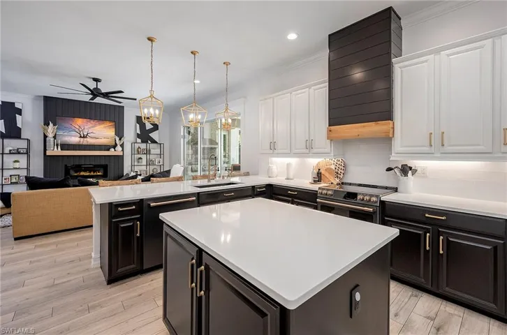 Spacious Kitchen with Island