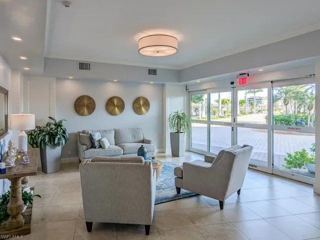 View of building lobby