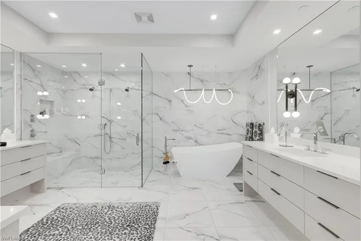 Ample cabinetry, luxury finishes and plenty of space for two!