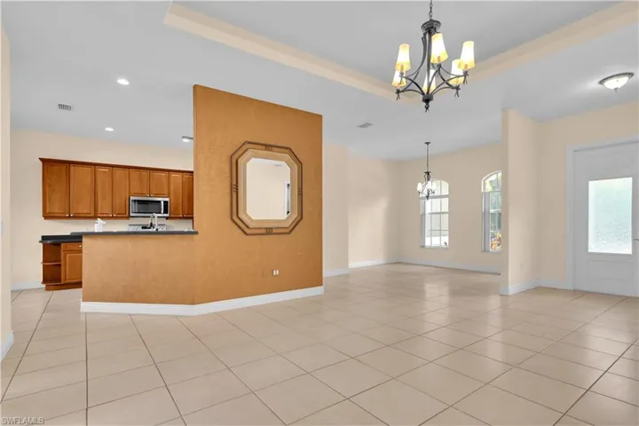 Living Room, Formal Dining & Kitchen
