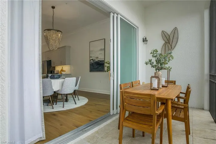 With view into Dining Area