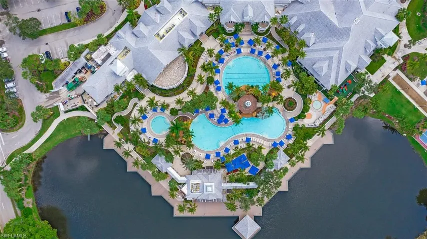 Resort style pools at the clubhouse