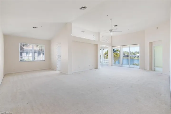 Dining & Living Room Areas or Great Room       with Views