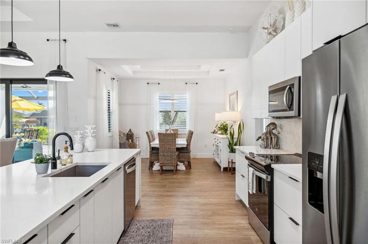View of Kitchen and dining area