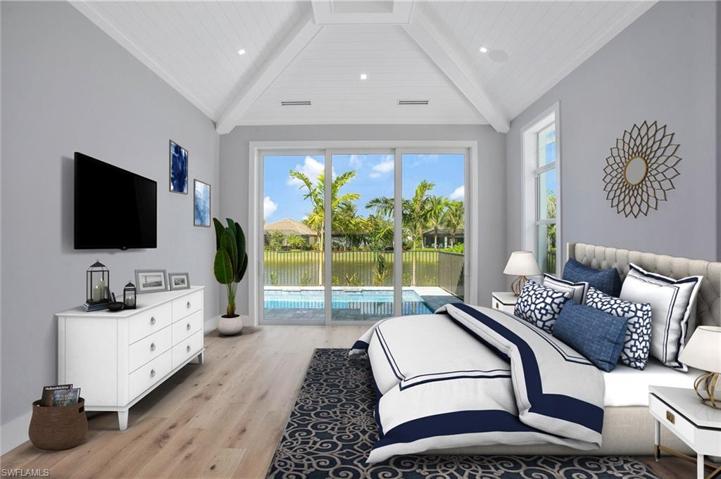 MASTER BEDROOM VIRTUALLY STAGED