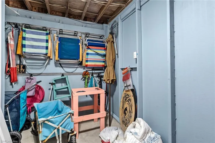View of storage room