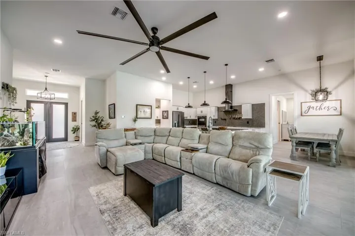 Large, Open Space For Entertaining