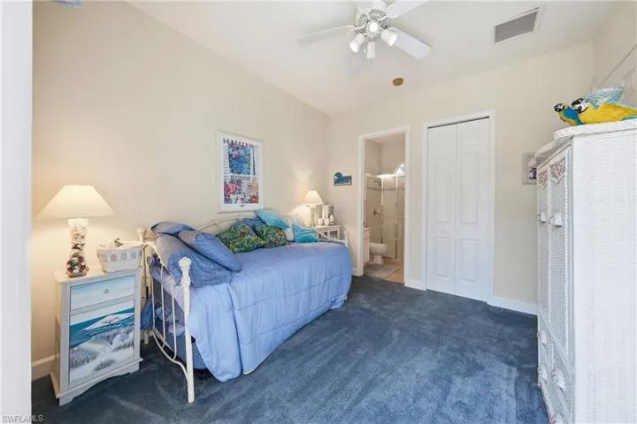 Private detached casita with bedroom, closet, and full bath for guests, work, or extended stays