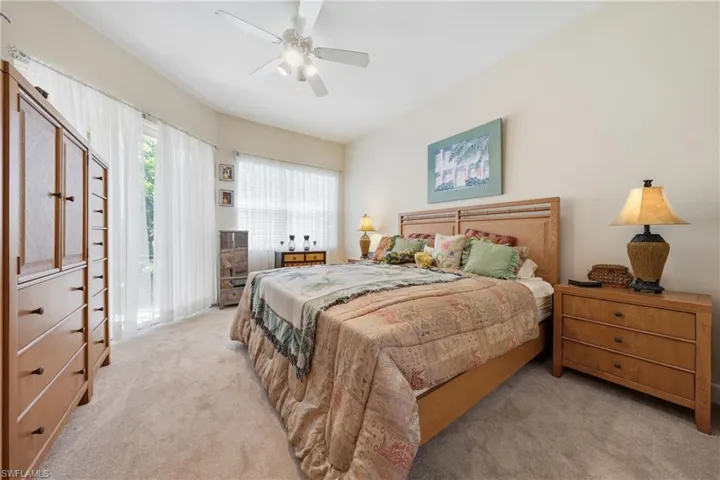 Primary bedroom offering generous space and a quiet, private setting