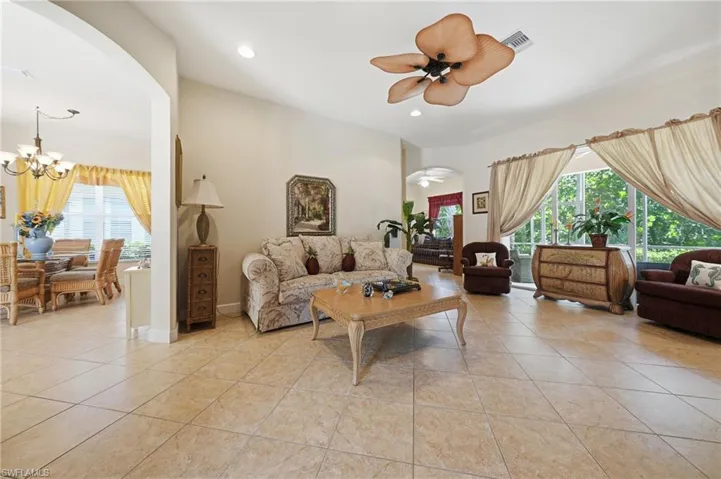 A bright and inviting main living area with flexible use