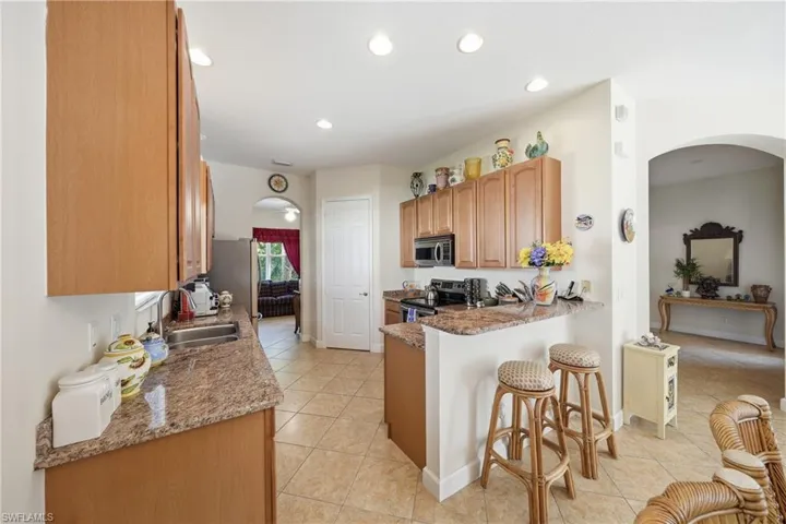 Functional kitchen with generous cabinetry and a practical layout