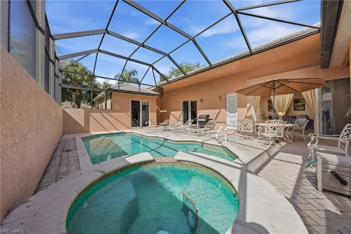 A true indoor outdoor retreat with direct access from both the main house and casita