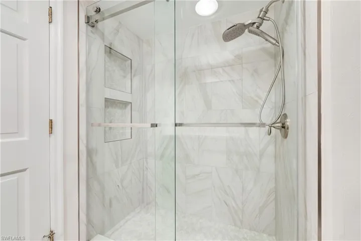 Full bath with a stall shower