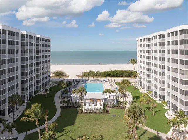 Water view with local beach