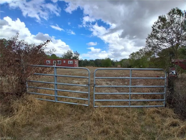 View of gate