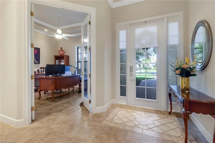 Entry to home and office/den