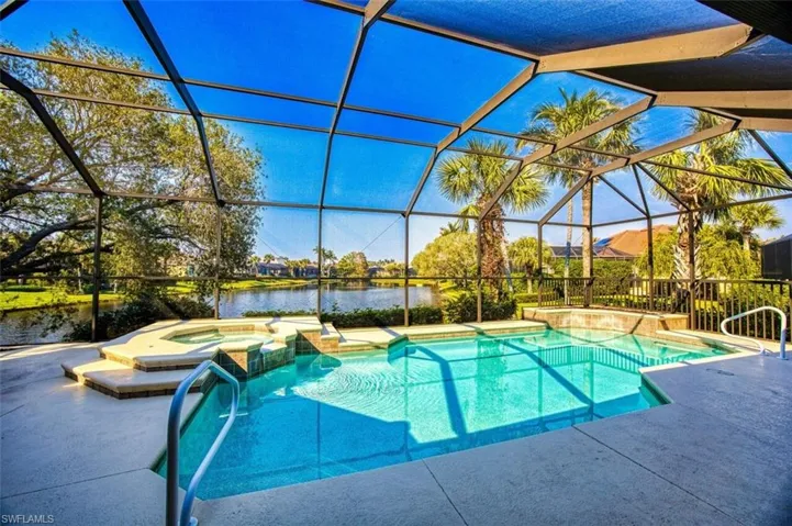 Pool and Lake view
