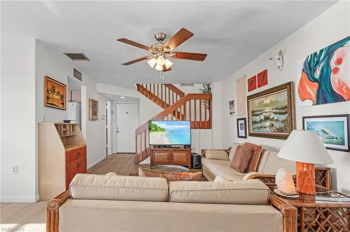 Furnished living room