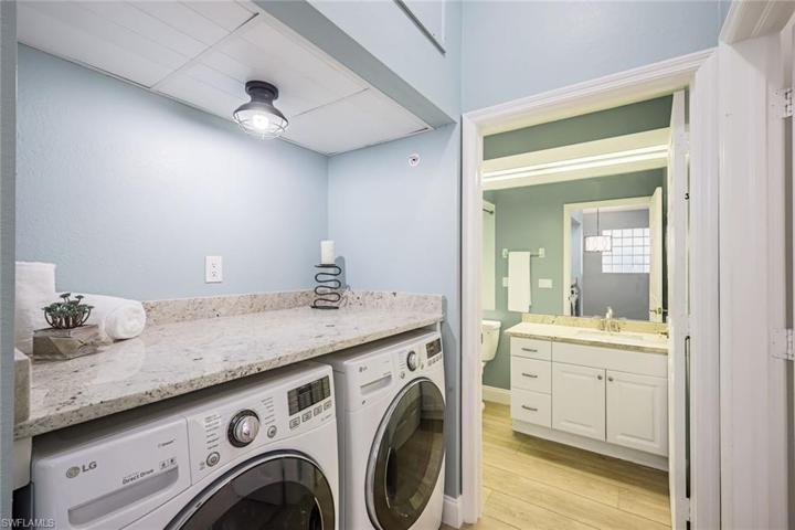 Laundry area