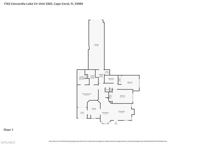 1763 Concordia Lake Cir 3303, Cape Coral, Florida 33909