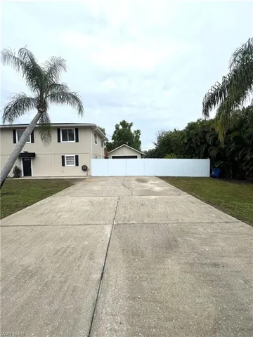 Extensive parking in front.