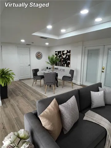 Dining /Living - Virtually Staged