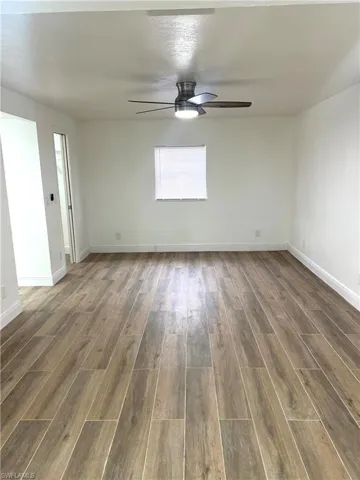 Large primary bedroom on first floor