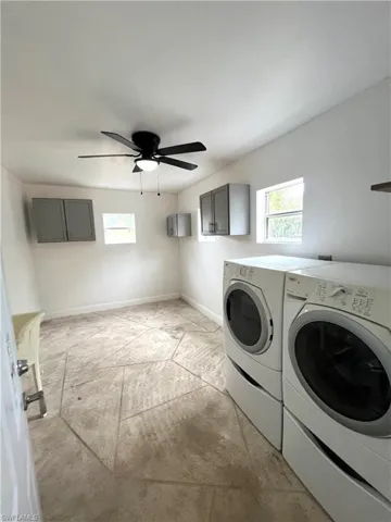 Large laundry room