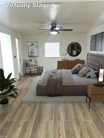 Primary Bedroom - Virtually Staged
